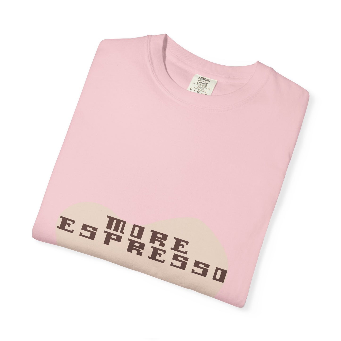 Coffee Tee — "More Espresso, Less Depresso" Graphic T-Shirt